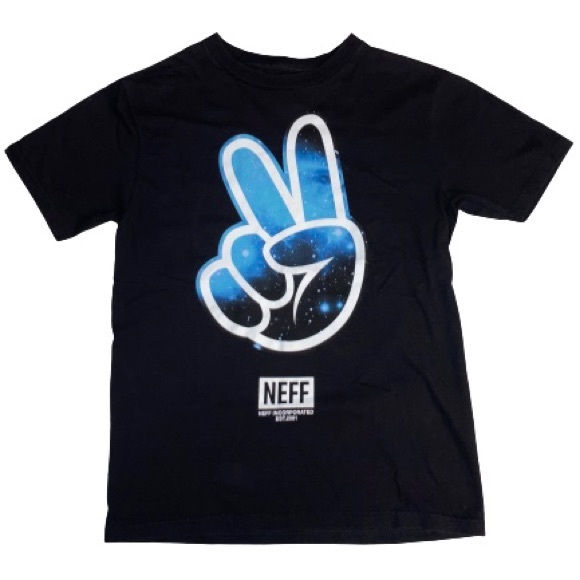 NEFF Peace Sign Casual tee Shirt - Picture 1 of 7